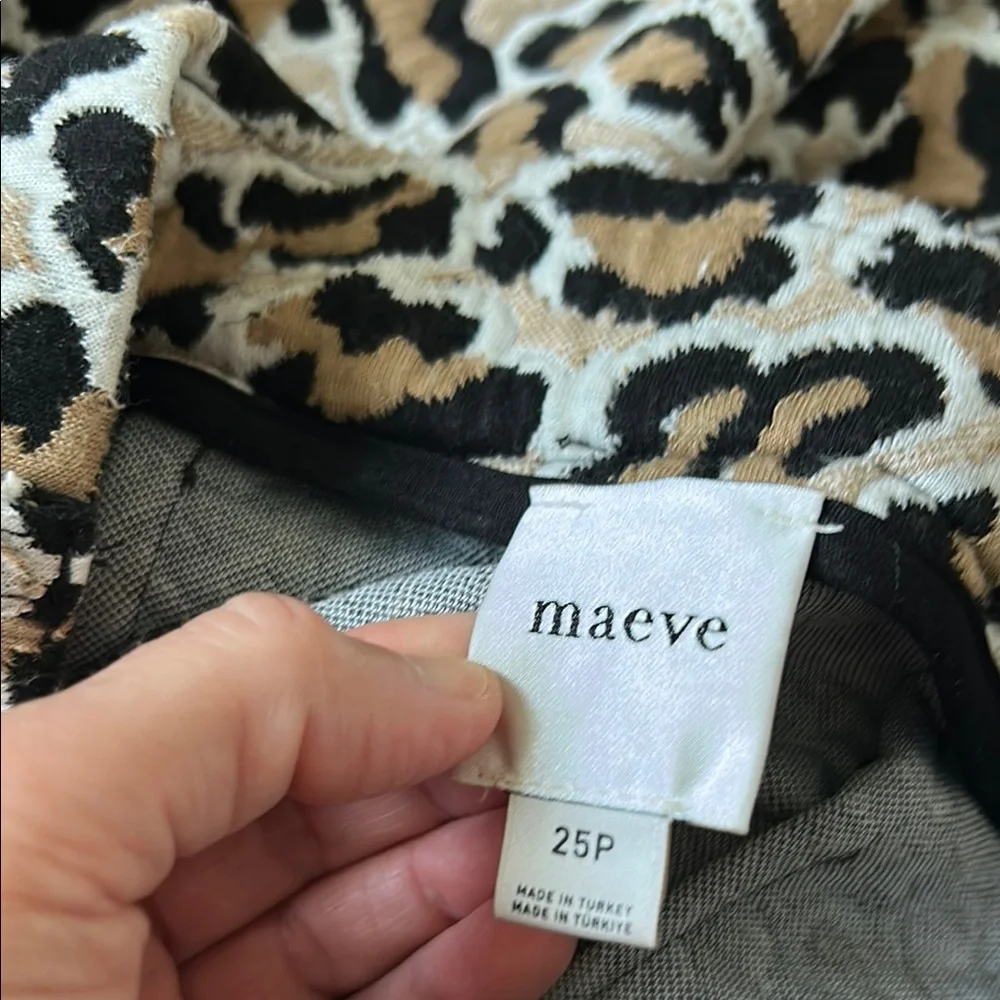 Maeve anthropologie leopard